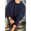 Cozy Fuzzy Alpaca Crewneck Sweater by Le Bon Shoppe 