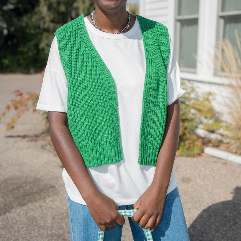 Everyday Classic Boxy White Tee Shirt by Le Bon Shoppe