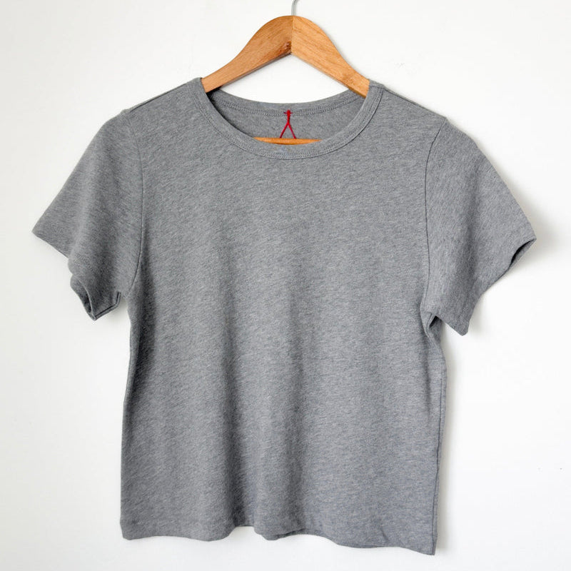 Everyday Thick Baby Tee in Grey at Golden Rule Gallery
