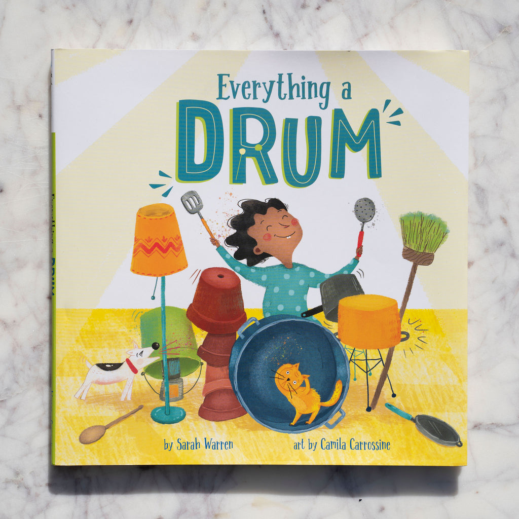 Everything a Drum Children's Book by Sarah Warren at Golden Rule Gallery