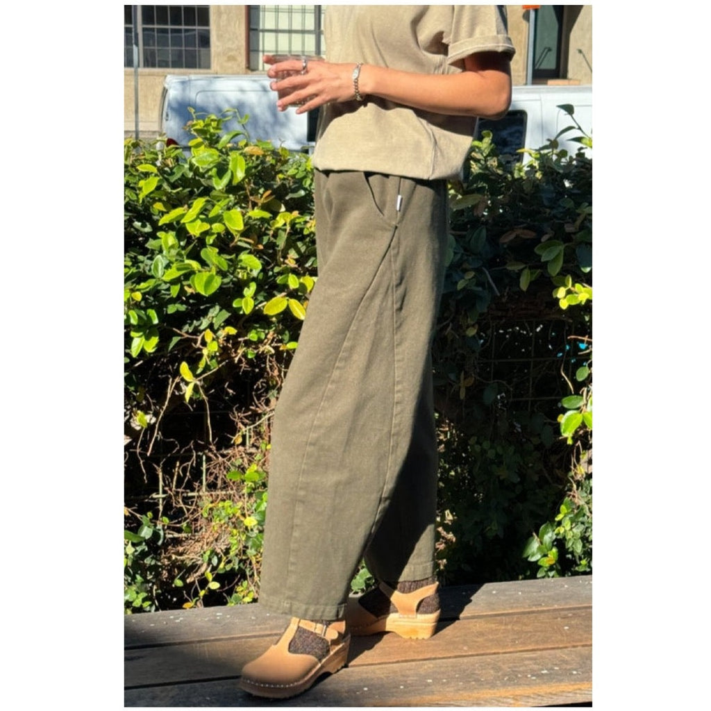 Cargo Green Balloon Pants at Golden Rule Gallery
