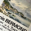 Denis Bermond French Vintage Exhibition Art Poster at Golden Rule Gallery in Excelsior, MN