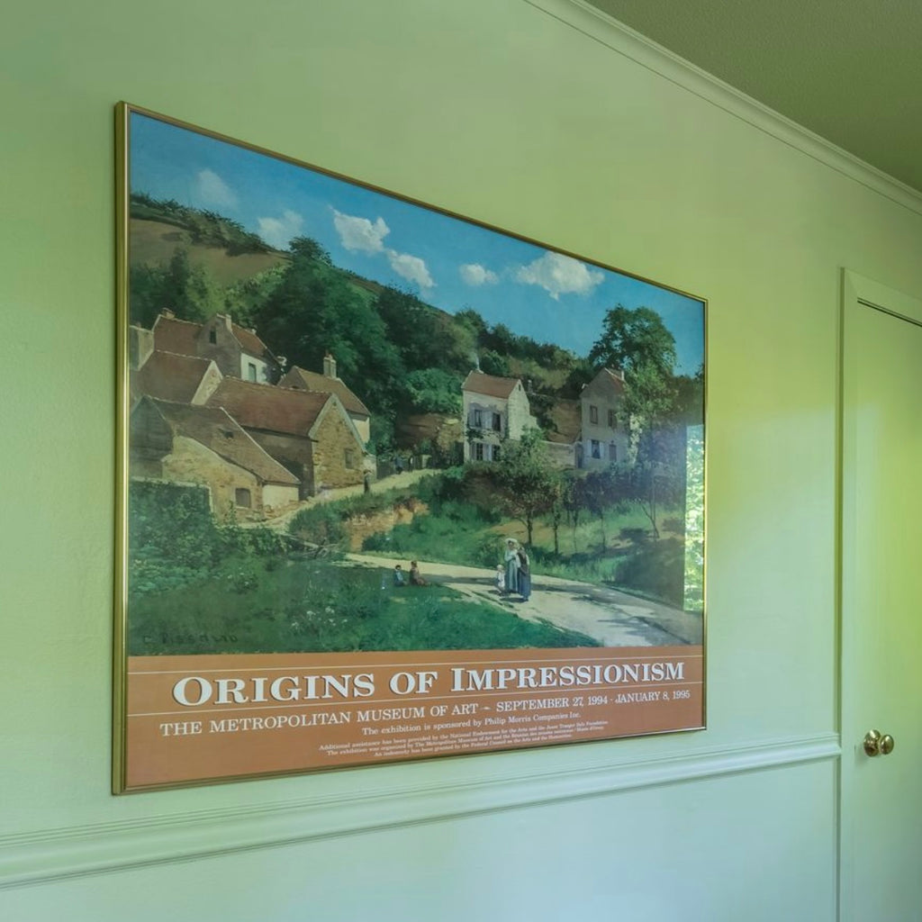 Origins of Impressionism Poster Framed