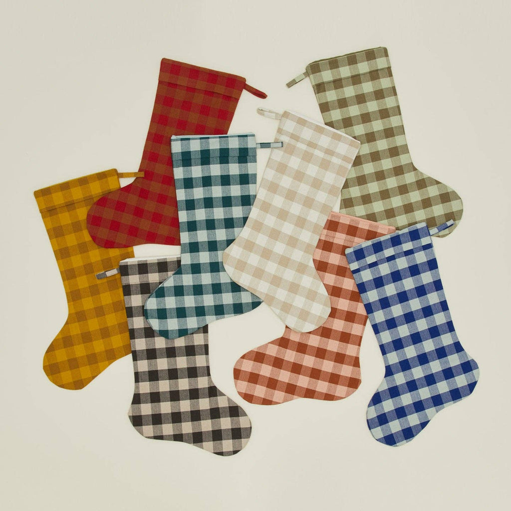 Festive Christmas Plaid Stockings