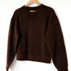 Cocoa Bean Mohair Sweater by Le Bon Shoppe