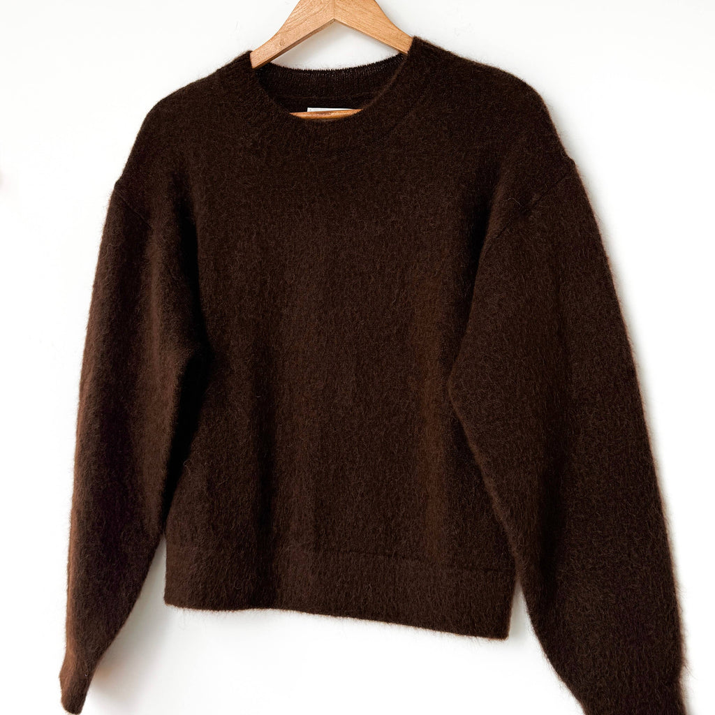 Cocoa Bean Mohair Sweater by Le Bon Shoppe