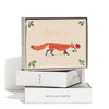 Thank You Card With Fox Illustration 