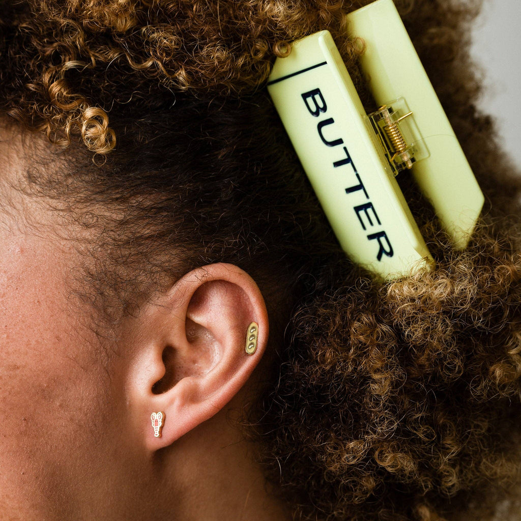 Butter Stick Hair Claw Clip 