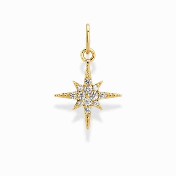 Farren Starburst Charm in Gold by Mod + Jo