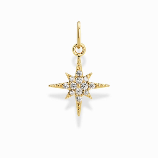 Farren Starburst Charm in Gold by Mod + Jo