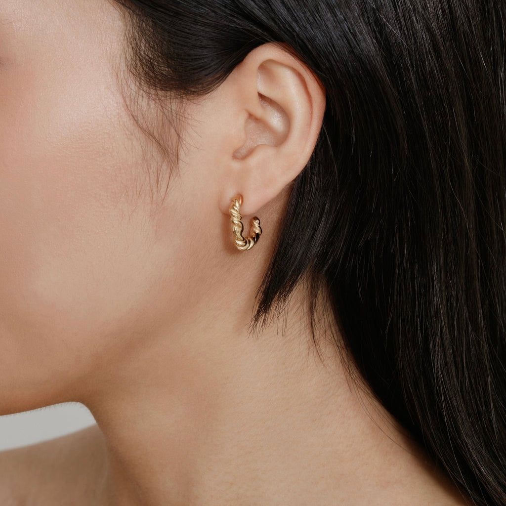 Camille Hoops in Gold by Wolf Circus