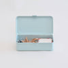 Light Blue Desktop Storage Box from Toyo Japan