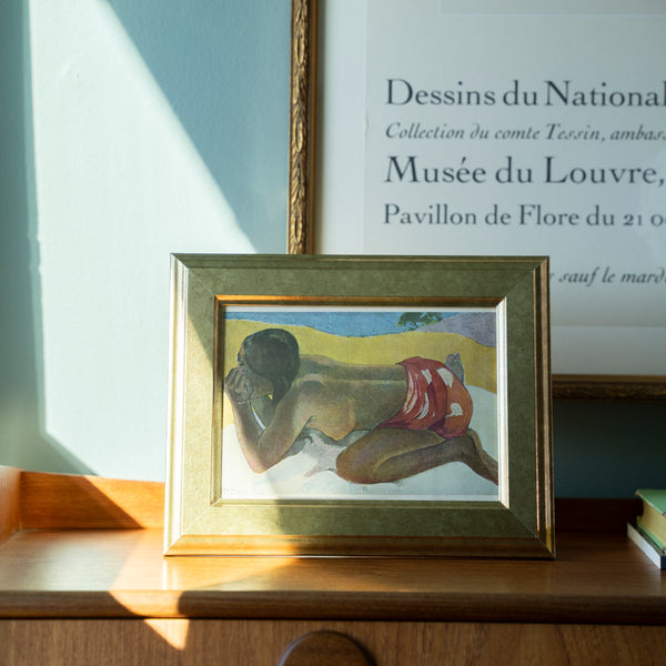 Framed Gauguin Portrait Art Print