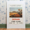 Galerie Schmit Exhibition Poster Featuring a Painting by Derain