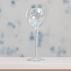 Vintage Iridescent Wine Glass at Golden Rule Gallery