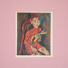 Rare Vintage 1950s Chaïm Soutine "Boy with a Toy" Swiss Art Print