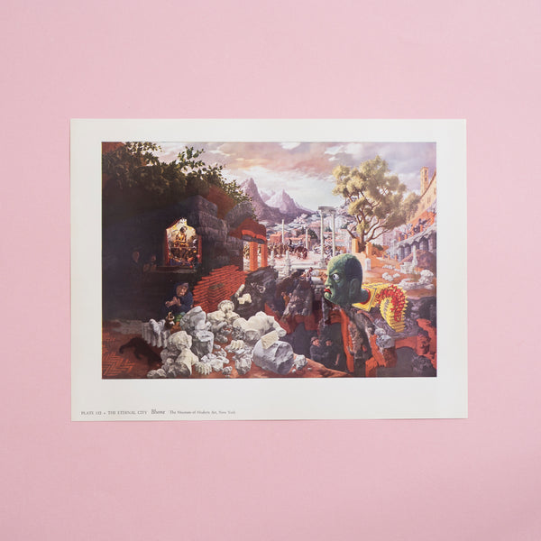 Peter Blume's "The Eternal City" Art Print