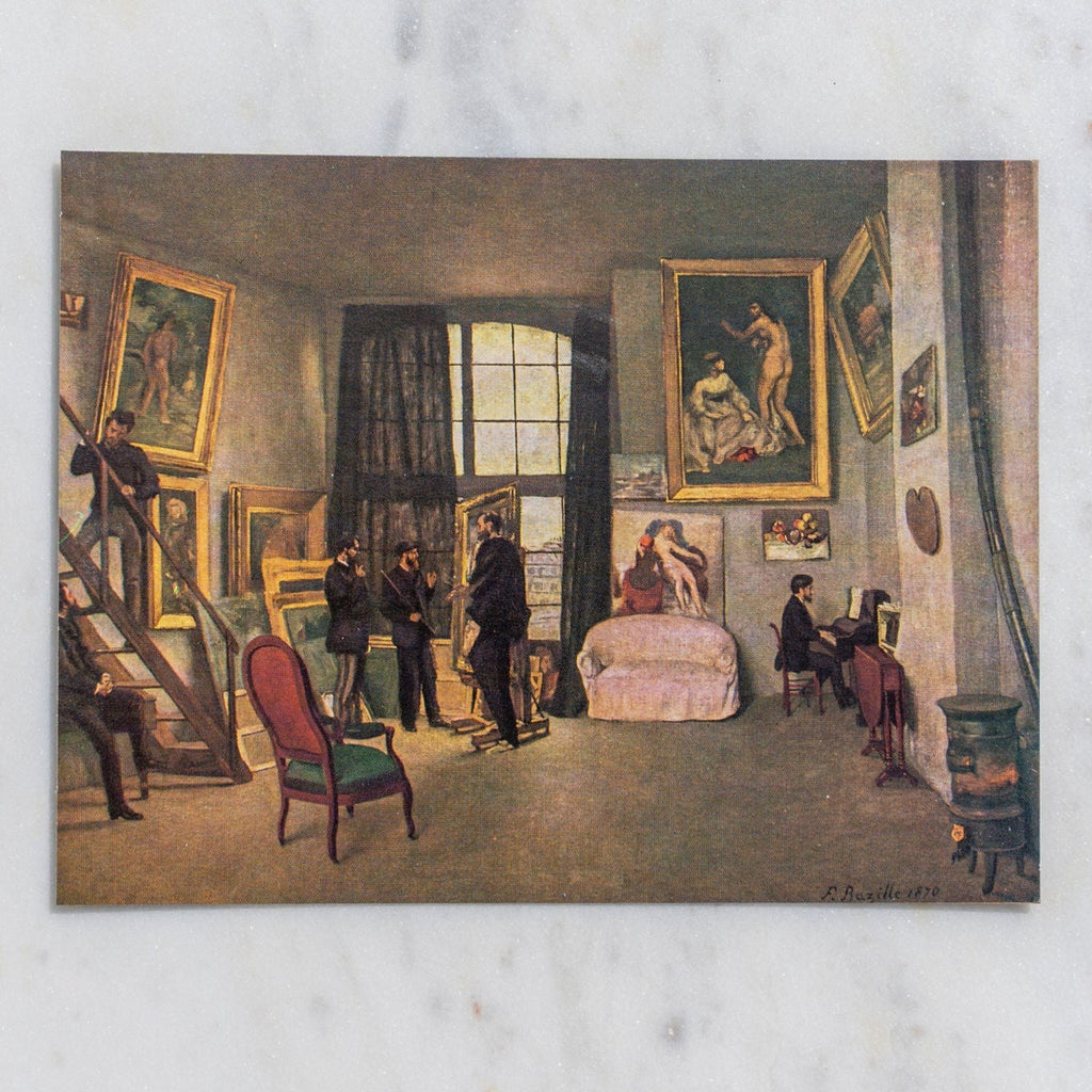 Vintage Bazille Mini Collectible Art Print At Golden Rule Gallery, MN