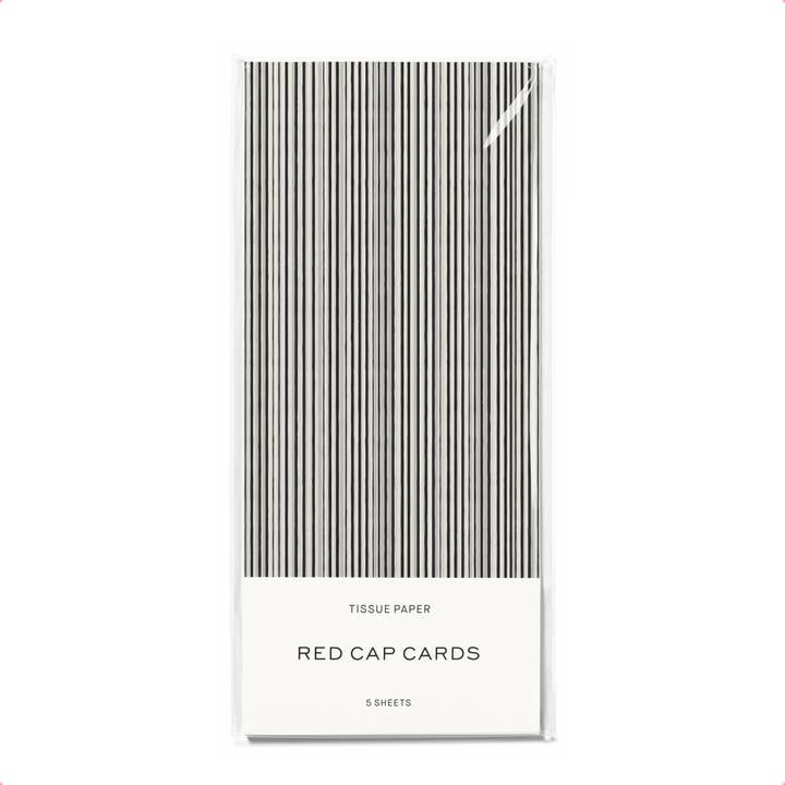 Gift Wrap Tissue Paper With Black Stripes at Golden Rule Gallery