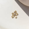 Gold Fill Flower Charm by Token Jewelry