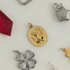 Cute, sweet, delicate, dainty, demure, elegant — these darling little charms bring classically feminine images to mind. Charms can be applied to necklaces or bracelets. 