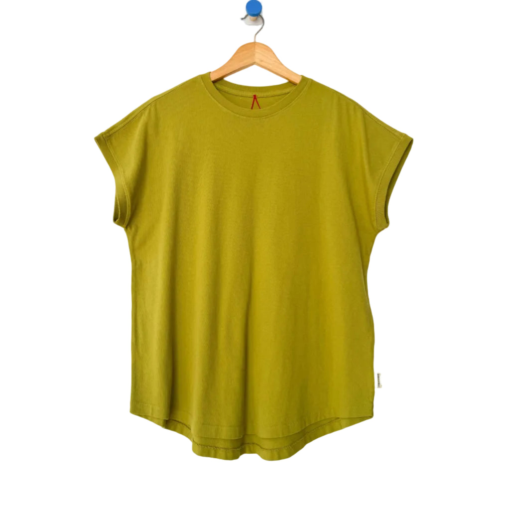 Golden Olive Ease Tee on Hanger