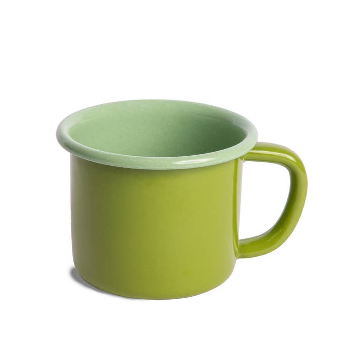 Green Enamelware Camping Mug by Crow Canyon x The Get Out