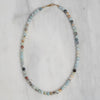 Natural Stone Round Bead Necklace