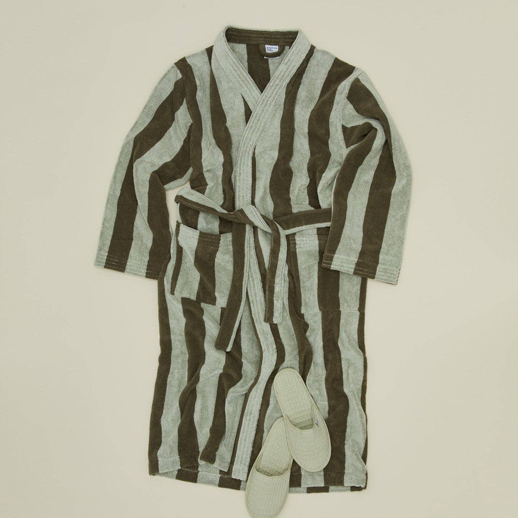 Striped Bathrobe at Golden Rule Gallery