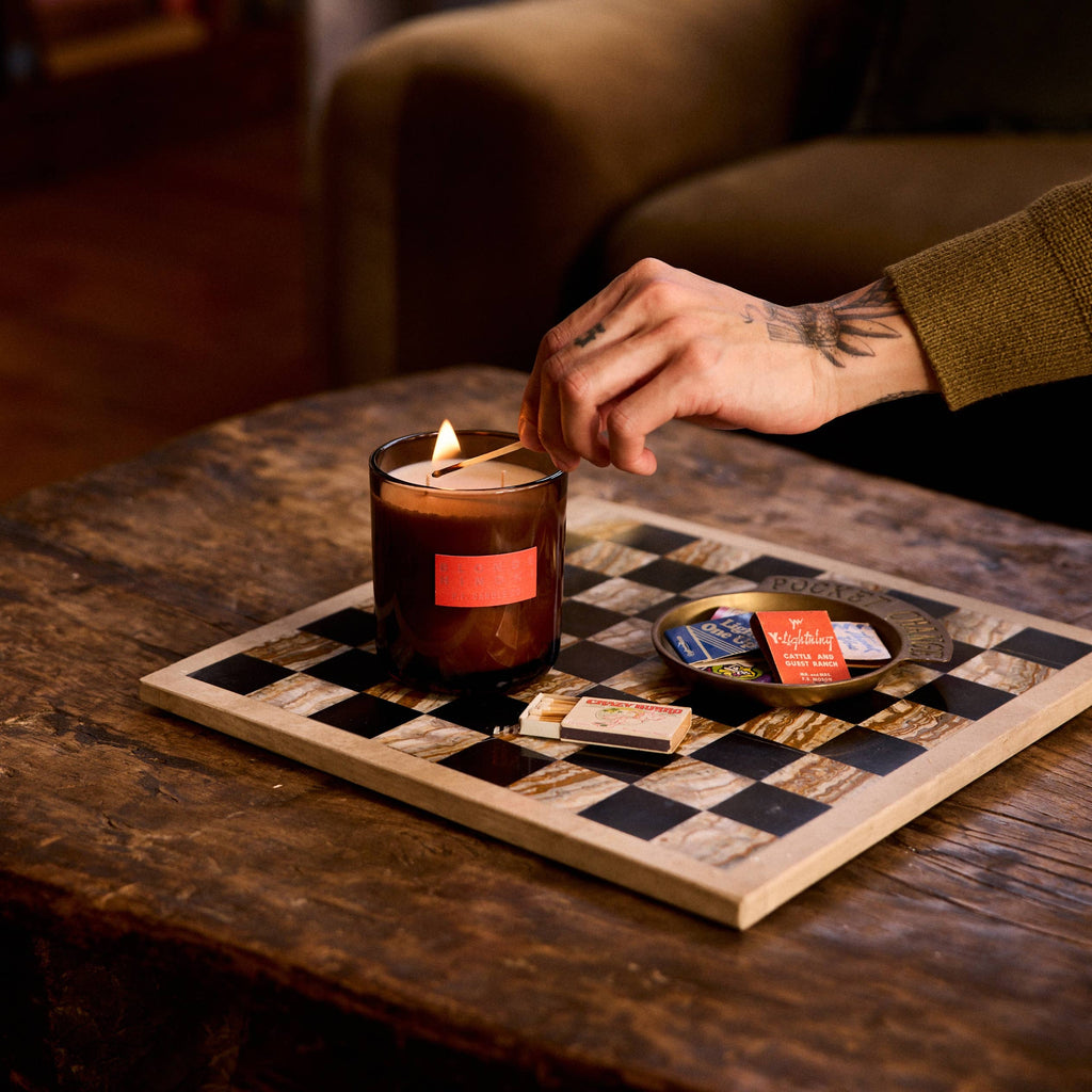 Hinoki Eucalyptus Moss Candle