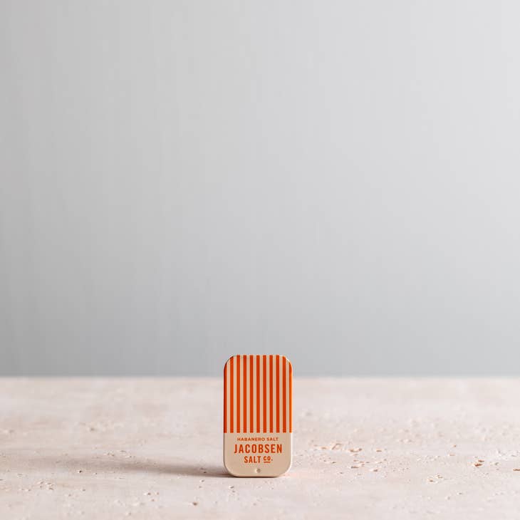 Habanero Flavor Infused Salt Slide Tin by Jacobsen Salt Co Golden Rule Gallery