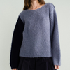 Hansel from Basel Cashmere Sweater in Atlantic Blue at Golden Rule Gallery