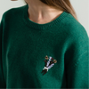 Hansel from Basel Rhys Crewneck in Green at Golden Rule Gallery