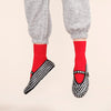Hansel from Basel Trouser Crew Sock in Candy Apple Red at Golden Rule Gallery
