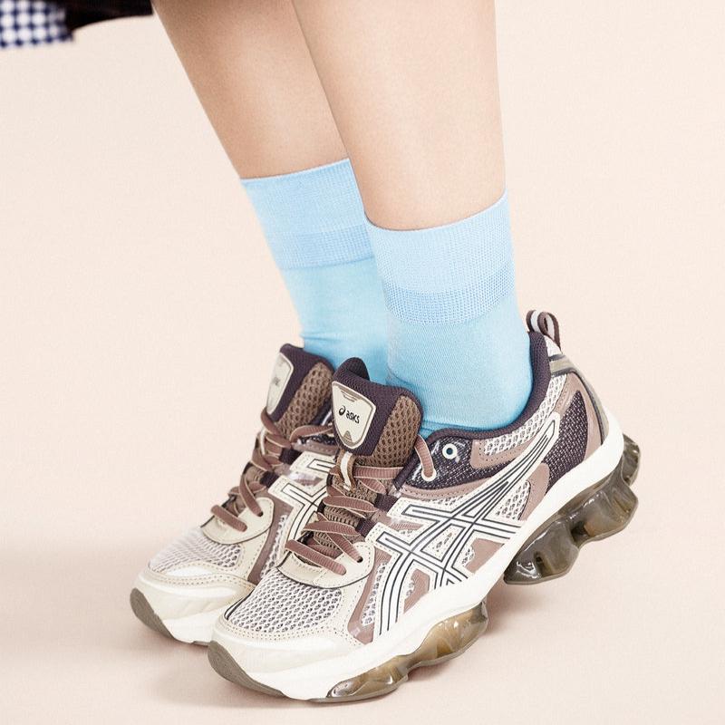 Hansel from Basel Trouser Crew Sock in Cornflower | Golden Rule Gallery