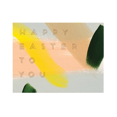 Moglea Hand Painted Easter Card at Golden Rule Gallery 