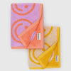 Happy Lilac Marigold Hand Towels by Baggu at Golden Rule Gallery