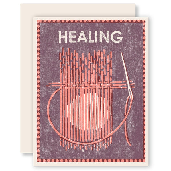 Healing and Mending Sympathy Card
