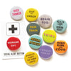 Health Opinion Buttons at Golden Rule Gallery in Excelsior