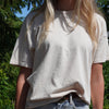 Her Tee in Bone White by Le Bon Shoppe at Golden Rule Gallery in Excelsior