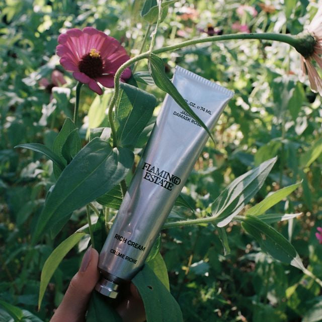 Thick Hydrating Rich Cream by Flamingo Estate in Jasmine Damask Rose