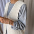 Le Bon Shoppe Cotton Sweater Vest in Cream