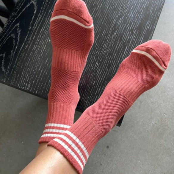 Le Bon Shoppe Terracotta Tube Socks