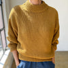 Mock Neck Dijon Colored Sweater