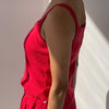 Red Cami Pointelle Tank Top