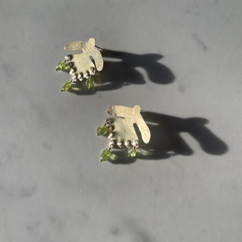 Sterling Silver Ann Erickson Earrings Available at Golden Rule Gallery in Excelsior, MN.