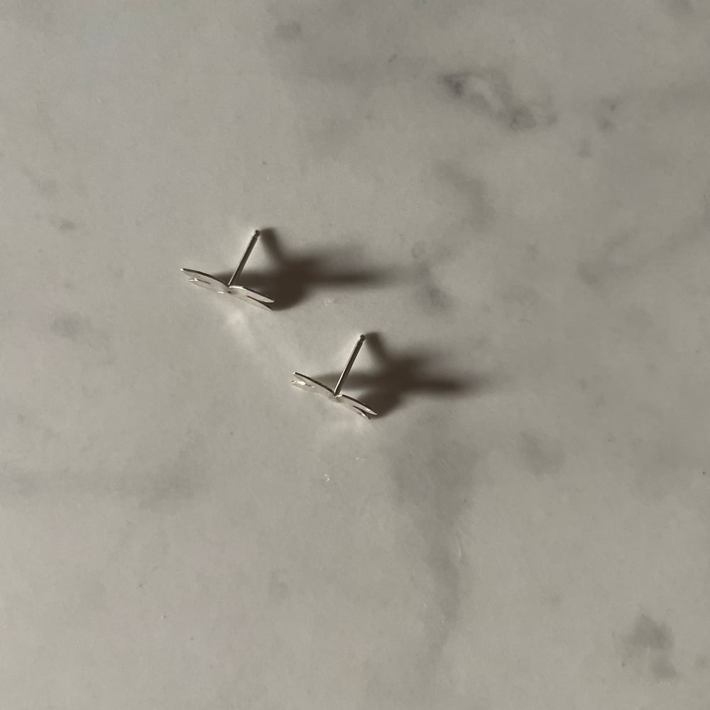 Butterfly Sterling Silver Earrings By Ann Erickson