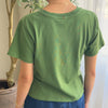 Short Sleeved Darling Tee in Green 