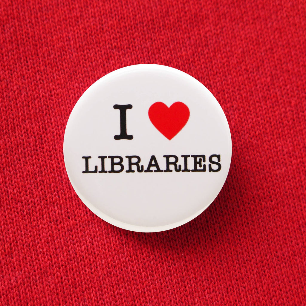 I Heart Libraries Social Alert Buttons by Word for Word at Golden Rule Gallery