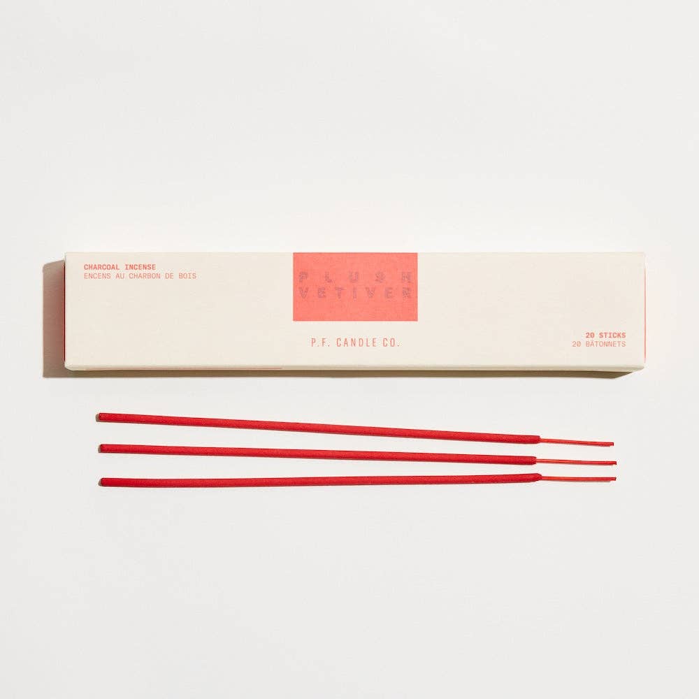 Incense Sticks in Plush Vetiver